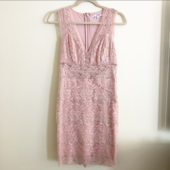 guess pink lace dress GUESS pink sequin & lace dress, Really great